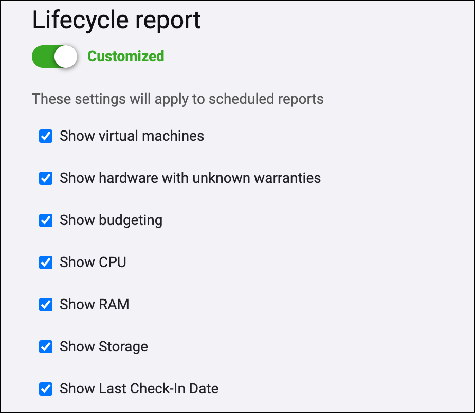 Configuring client hardware replacement settings Lifecycle Manager